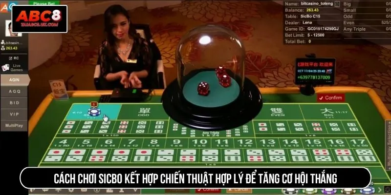 Cách chơi sicbo kết hợp chiến thuật hợp lý để tăng cơ hội thắng