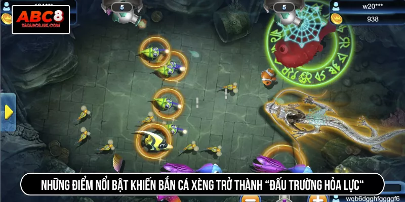 Những điểm nổi bật khiến bắn cá xèng trở thành “đấu trường hỏa lực” hấp dẫn