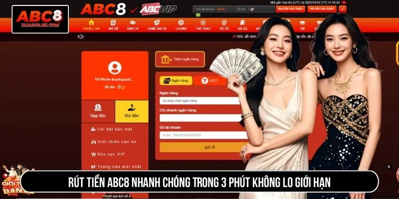Rút tiền ABC8